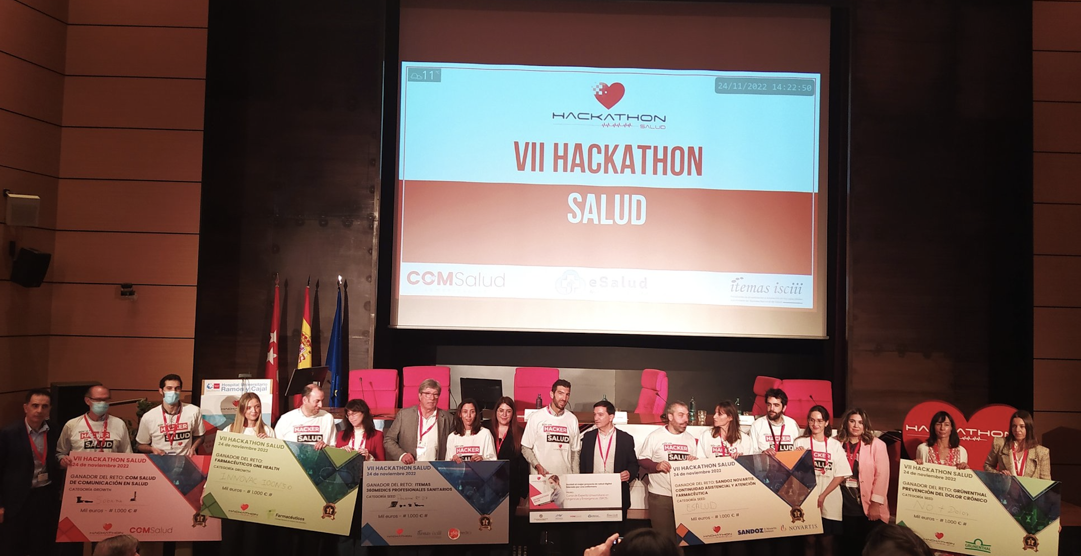 Ganadores Hackathon Salud